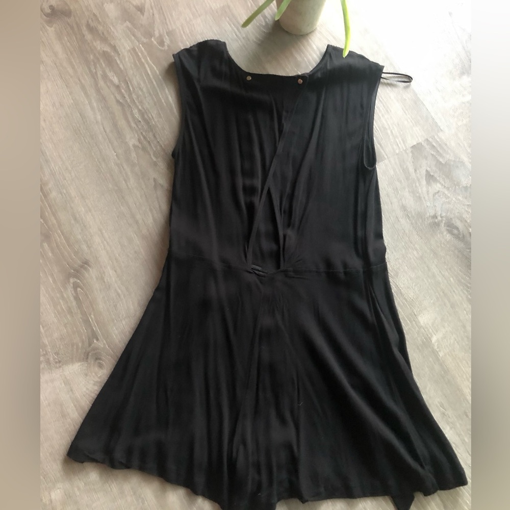 Zara Basic Collection Romper Black Color. - image 2